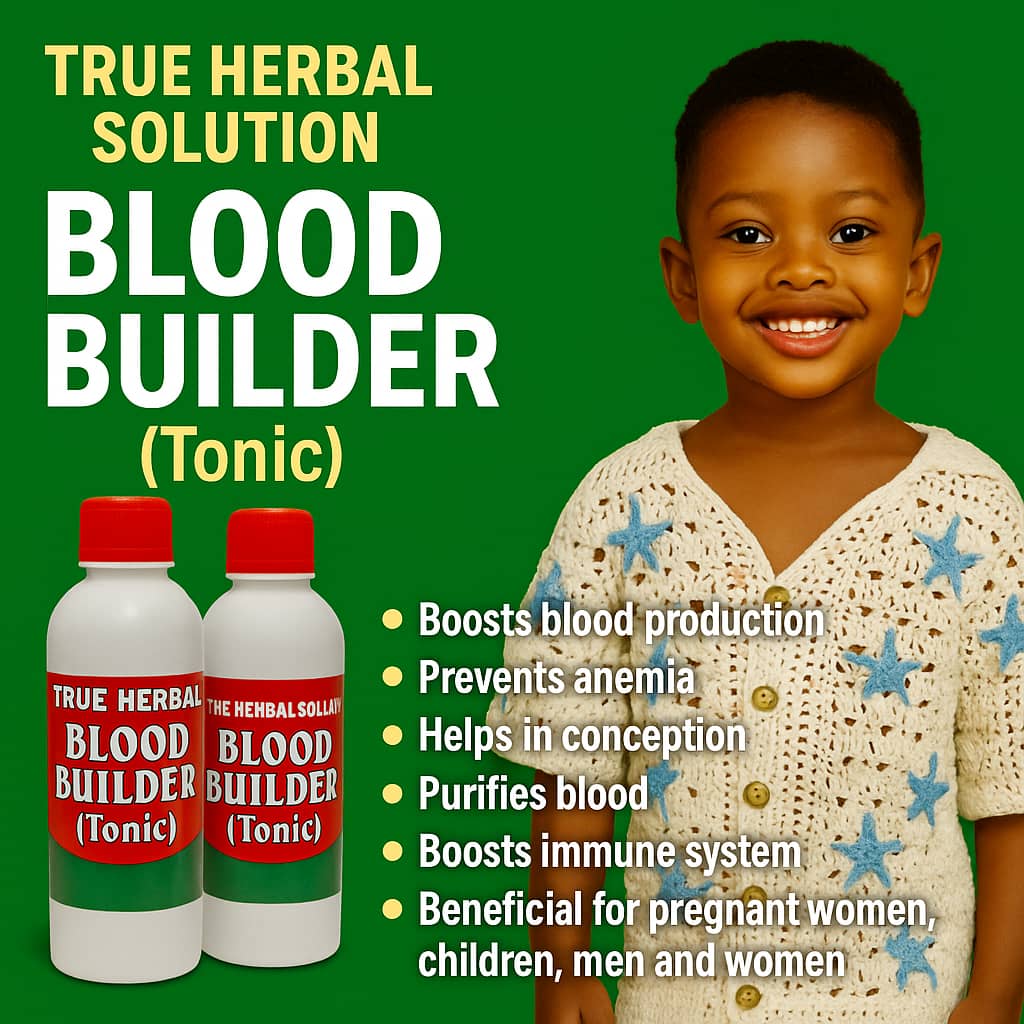 Blood builder tonic